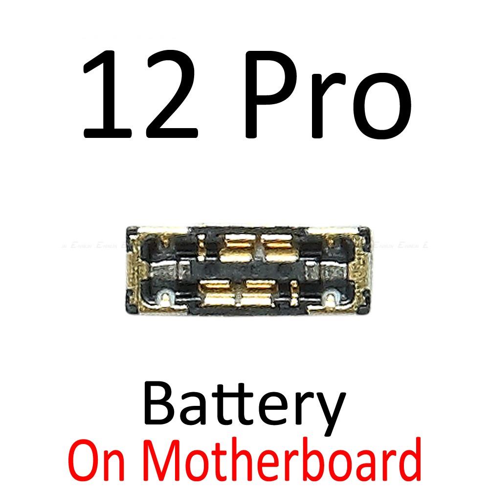 Đầu nối pin FPC nội tuyến Giá đỡ liên lạc tương thích cho IP 13 12 mini 12 11 Pro Max On Logic Bo mạch chủ Cáp mềm thay thế các bộ phận