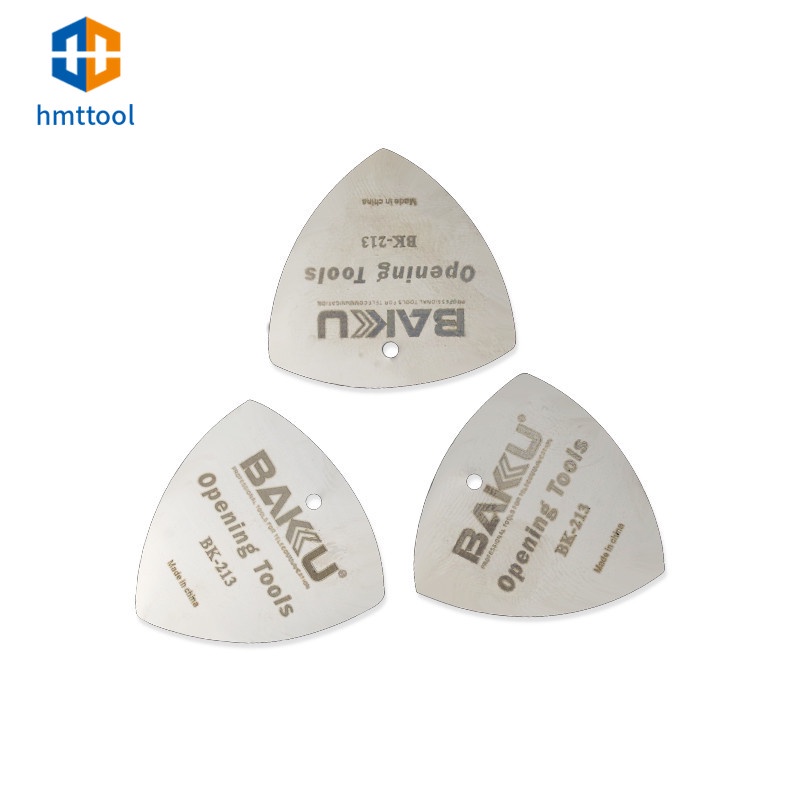 5 Cái / lốc BAKU Siêu Mỏng Thép Không Gỉ Kim Loại Mở Pry Dụng Cụ Mở Kim Loại Đàn Guitar Chọn Cho Điện Thoại Máy Tính Bảng Màn Hình LCD Công Cụ Sửa Chữa