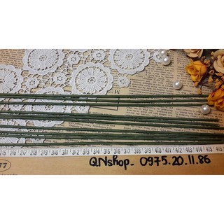 20 Cành hoa thép bọc nhựa dài 40cm