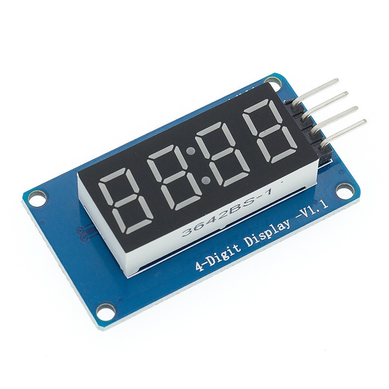 Mô Đun Màn Hình LED Kỹ Thuật Số TM1637 4 Bit Cho arduino 7 Segment 0 ...