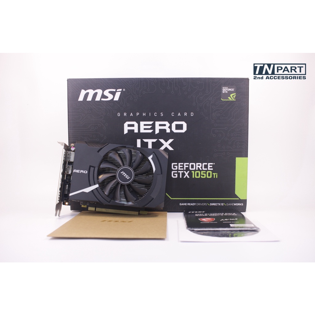 Card Màn Hình Msi Gtx 1050 Ti Aero Itx 4g Ocv1 Shopee Việt Nam 