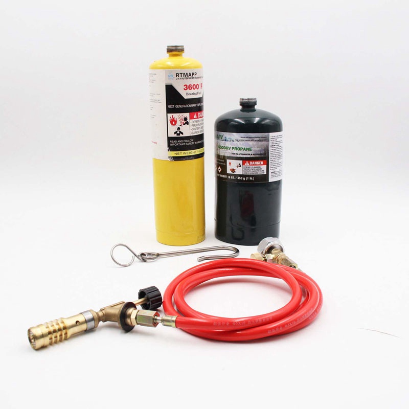 Cho Mapp Gas Turbo Đèn Pin Hệ Thống Nước Turbo Đèn Pin Có Ống Cho Hàn Propane Bộ Hàn