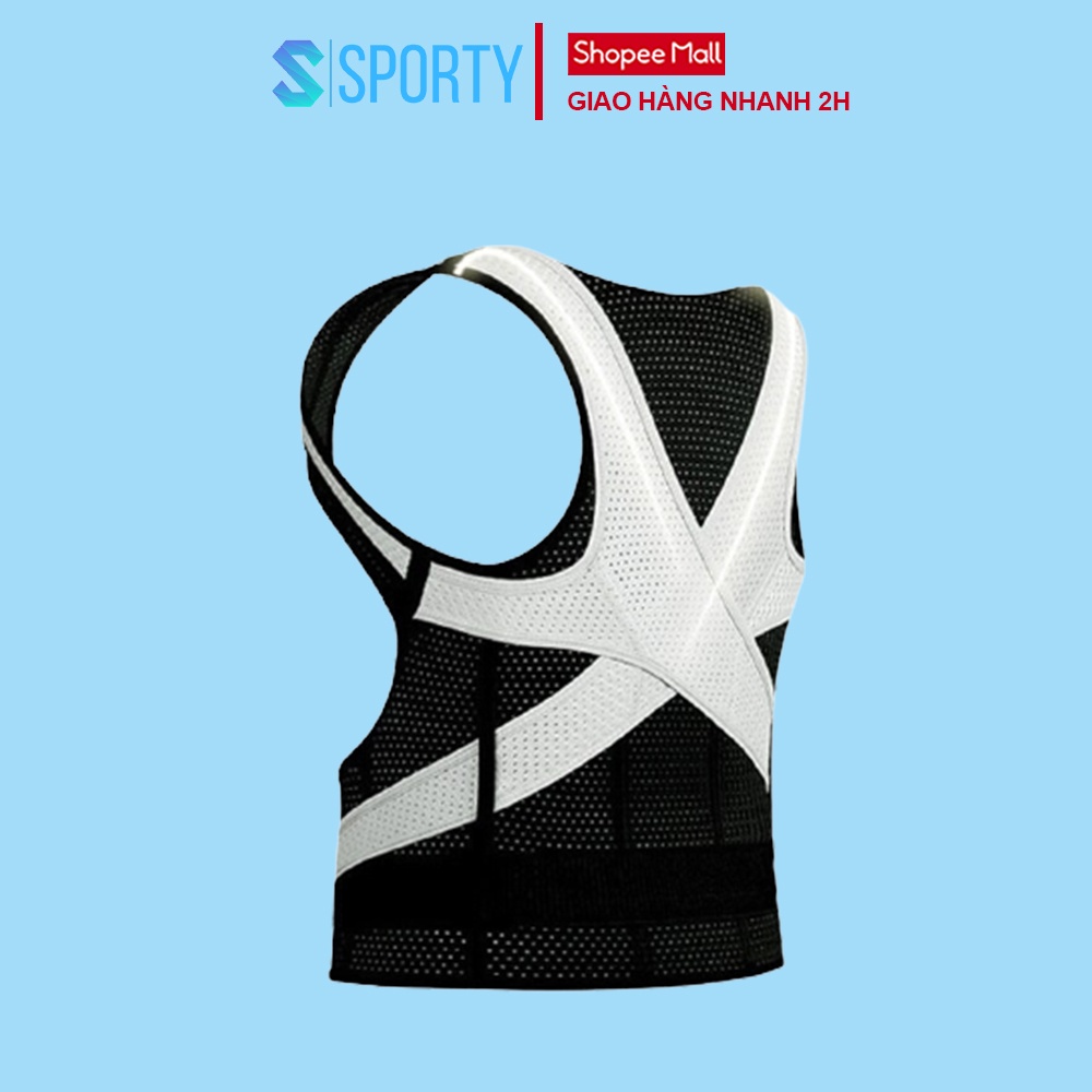 Đai chống gù lưng dành cho nam và nữ, điều chỉnh tư thế hiệu quả giúp massage thư giãn SPORTY