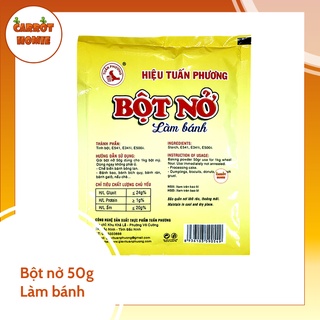 Bột Baking Powder,Bột Nở TP gói 50g Làm Bánh Mì, Bánh Bao