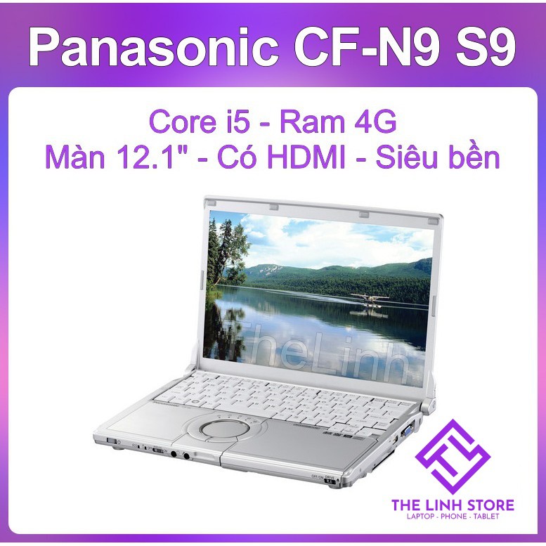 Laptop Panasonic CF-S9 S10 12.5 inch (có bản dùng ổ SSD