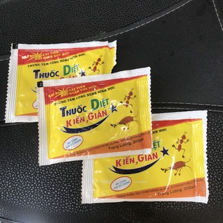 Combo 10 gói diệt kiến gián tận gốc thuốc diệt kiến sinh học trừ tận gốc kiến chúa