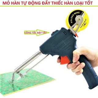 MỎ HÀN TỰ ĐỘNG ĐẨY THIẾC HÀN 60W, MỎ HÀN THIẾC , THIẾC HÀN