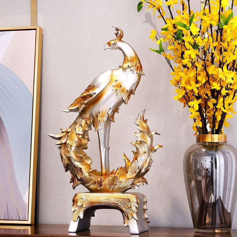 Đồ thủ công Phượng Hoàng Đồ trang trí phòng ngủ Giá rượu vàng chất lượng cao Trang trí phòng khách và phòng ăn Đồ trang trí phong cách Châu Âu Đồ trang trí phòng khách Đồ trang trí phòng khách