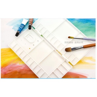 PALETTE - Khay pha màu bằng nhựa dạng hộp và dạng đơn 🌸