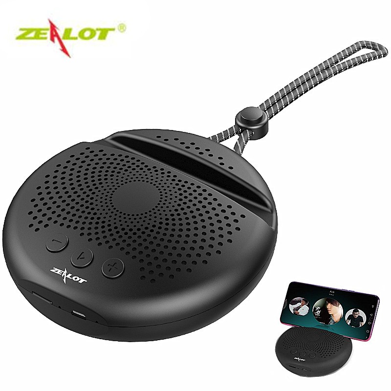 Loa Bluetooth di động Zealot S24 Loa siêu trầm âm thanh nổi có đài FM ...