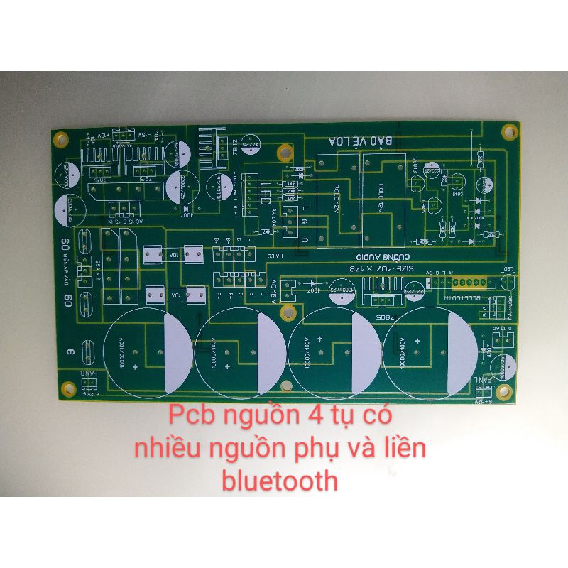 Bo pcb nguồn 4 tụ có liền bluetooth | Shopee Việt Nam