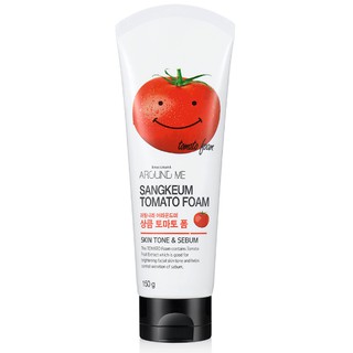 Sữa rửa mặt cà chua Welcos Around me tomato foam  150g