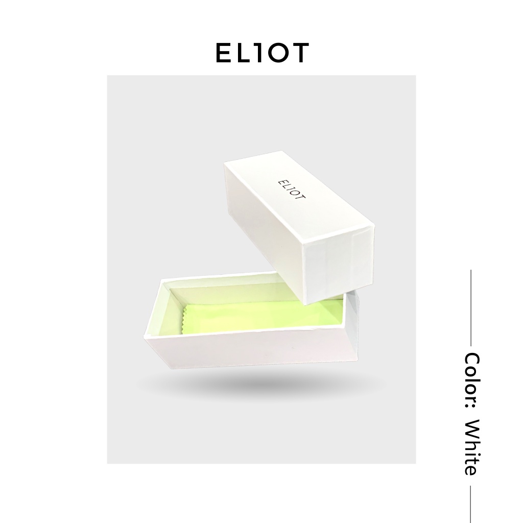 Hộp bìa Carton cứng đựng kính mắt ELIOT bảo quản gọng kính, phù hợp làm quà tặng