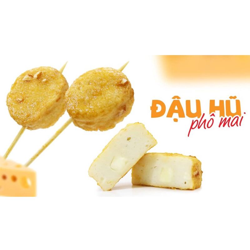 500g Đậu Hũ Hải Sản Phô Mai siu rẻ Jofood
