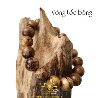 Vòng Tay Trầm Hương Tốc Bông Việt 12/14/16/18mm Tự Nhiên - Mộc Trầm Hương MTH