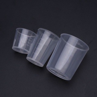 3 cốc đong chia vạch 50ml - 100ml