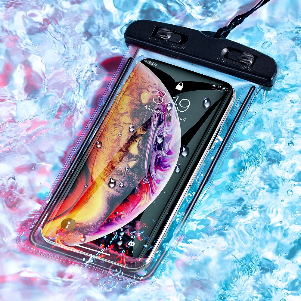 Ốp Lưng Chống Thấm Nước IP68 Tương Thích Cho IPhone 13 12 XS Max XR X 8 7 6 Poco X3 Cho Samsung S22 S21 Bao Da Túi Chống Nước Điện Thoại Di Động Túi Bảo Vệ