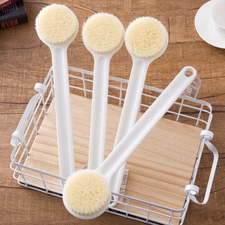Gậy Tắm Chà Lưng Muji Nhật Bản Có Kèm Hộp Đựng, Cây Bông Tắm Bàn Chải Chà Lưng Có Tay Cầm Tiện Lợi { H }