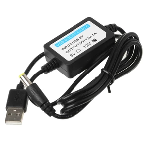 Cáp chuyển đổi Usb 5v sang 12v 5.5x2.1mm cho dây đèn Led