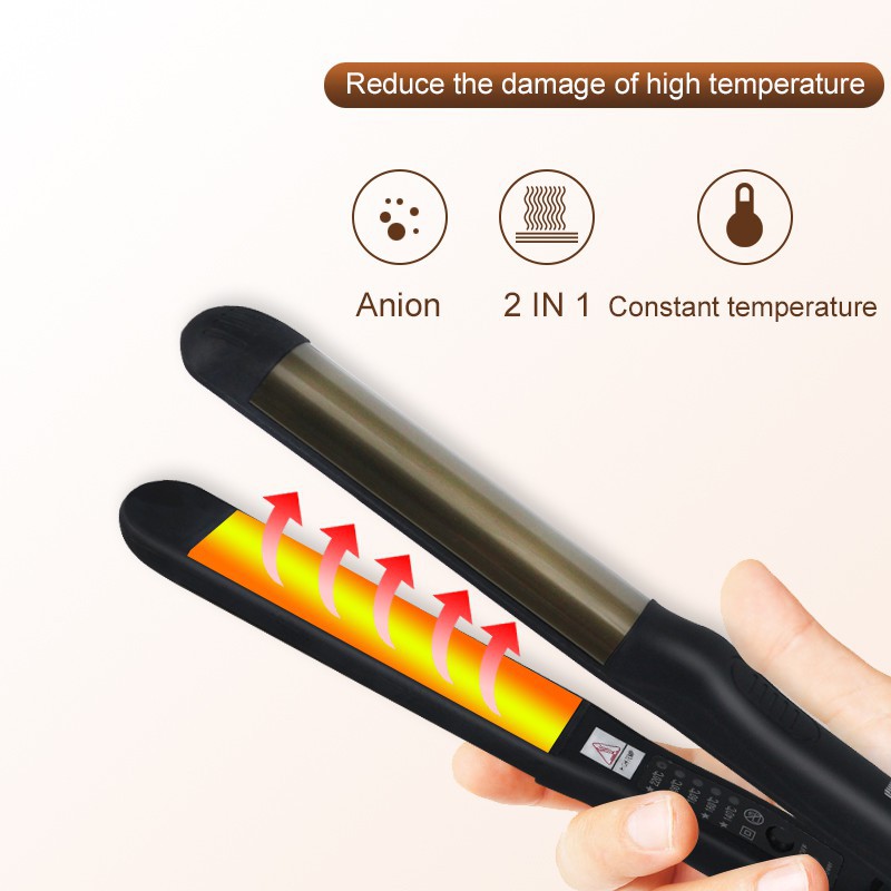 Ảnh Máy kẹp duỗi tóc UBEATOR 2 trong 1 hỗ trợ tạo kiểu kèm phụ kiện đa năng tiện lợi 4