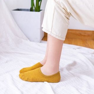 Tất Lười Nữ Vintage Hàn Quốc cao cấp có Silicon chống trượt gót TATLUOINU