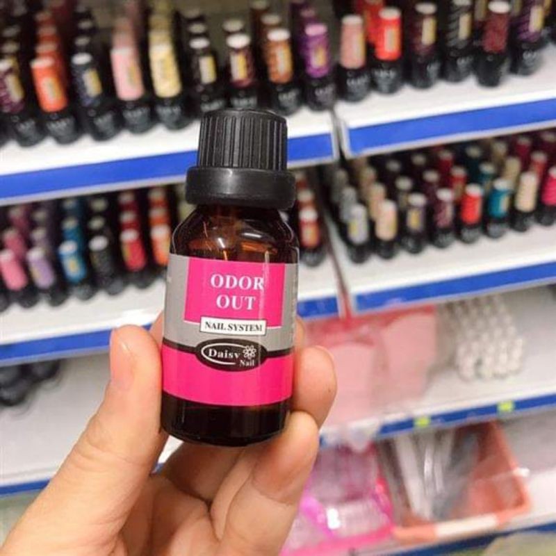 Chai Khử Mùi Lưu Huỳnh Odor Out - Dung dịch khử mùi ngành Nail chuyên dụng