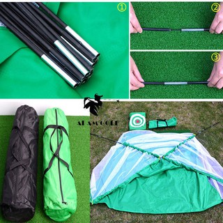 Lều chắn bóng tập GOLF (kèm 06 bóng tập chuyên dụng)