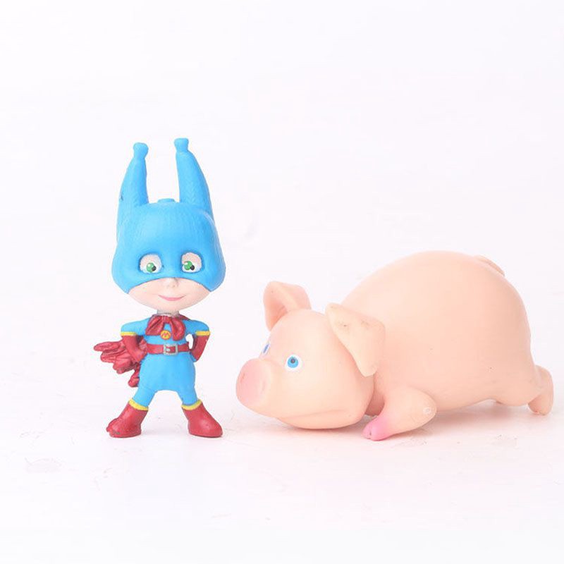 10 Chiếc Masha Và Gấu Nhân Vật Hành Động Búp Bê Dễ Thương Bánh Topper Chơi Bộ Đồ Chơi