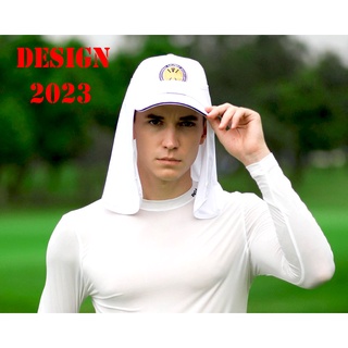 DESIGN 2023 - Khăn Che Nắng Chơi Golf Chông Tia UV Phong cách Châu ÂU hàng chính hãng Loại 1