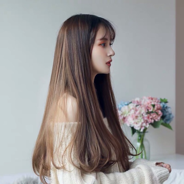 🌷 KẸP U NỬA ĐẦU🌷 TÓC GIẢ KẸP U LƯỚI HOA CAO CẤP