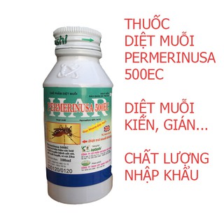 Thuốc Diệt Muỗi Y Tế Har Permerinusa 500EC 100ml – Diệt Muỗi, Ruồi, Gián, Kiến Hiệu Quả, An Toàn Cho Gia Đình