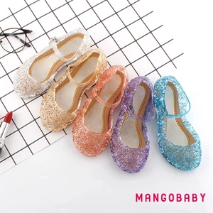 ♬Mg♪Xăng đan Crystal Jelly Princess Frozen Cosplay Party