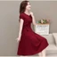 Đầm xoè thắt eo siêu xinh xắn thời trang tinh tế hot , tôn dáng siêu đẹp cho các nàng HIYU STORE