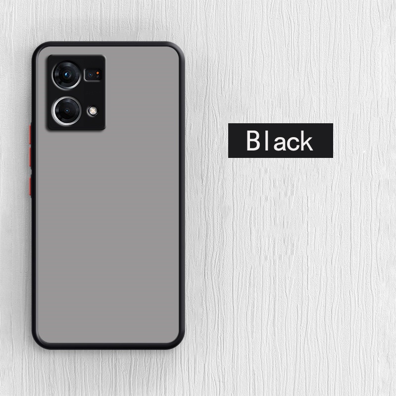 Ốp Điện Thoại Silicon Trong Suốt Mặt Nhám Chống Sốc Cho OPPO Reno7 4G Reno 7 Z Pro SE 5G 4G