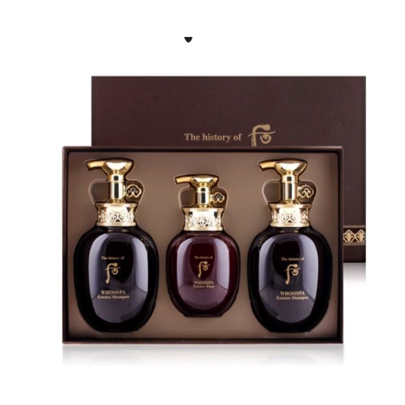 Combo 10 Gói Dầu Gội + 10 Gói Dầu Xả Chống Rụng Tóc Whoo Spa 5ml/gói