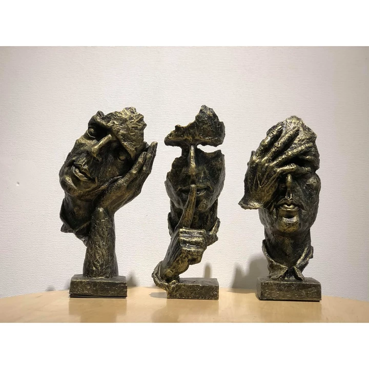 Qùa tặng tân gia, quà tặng sếp trang Trang trí phòng làm việc Decor Độc Lạ Chất Tam Không