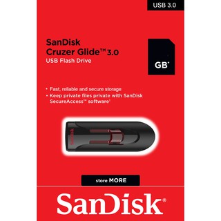 USB 3.0 SanDisk CZ600 Cruzer 32GB 100MB/s (Đen) - Phụ Kiện Nhất Tín