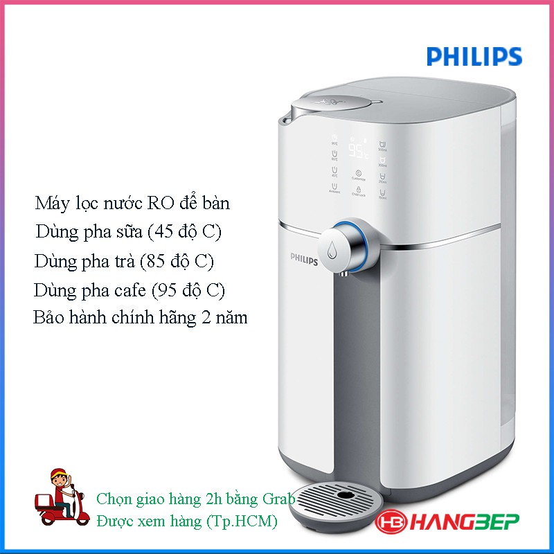 Máy Lọc Nước Ro 4 Lít Để Bàn Philips Add6910 Bảo Hành Chính Hãng 2 Năm |  Shopee Việt Nam