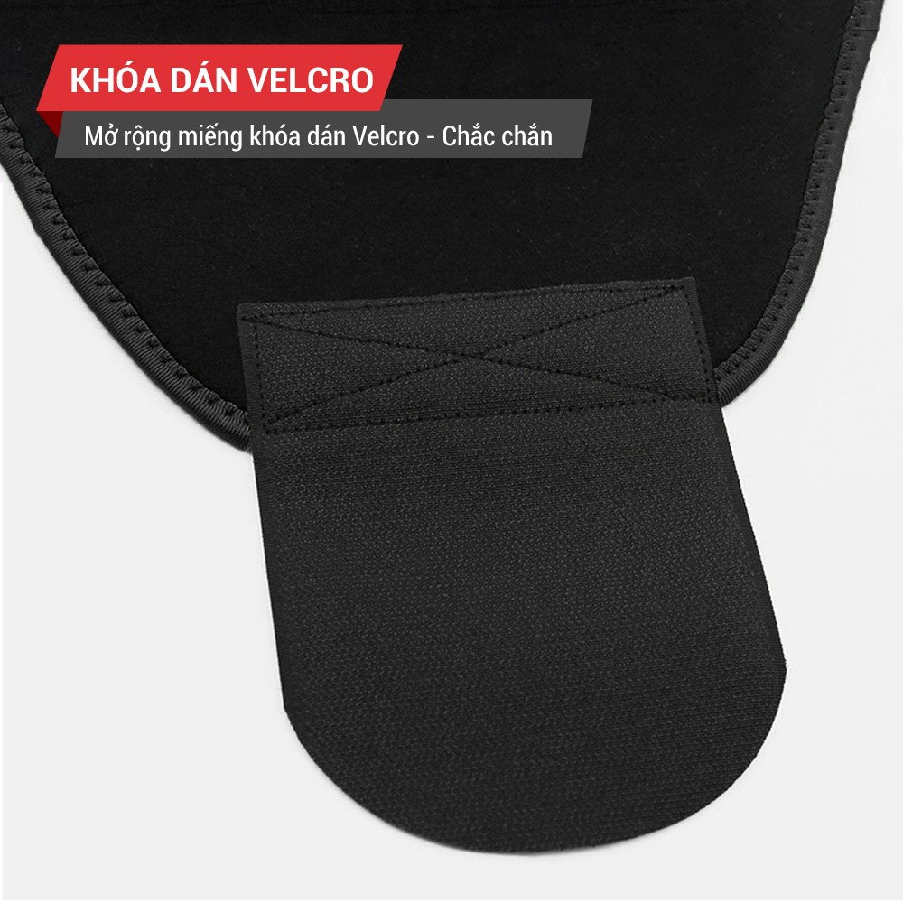 Đai lưng tập gym, đai quấn nóng giảm mỡ bụng chính hãng GoodFit GF724WS