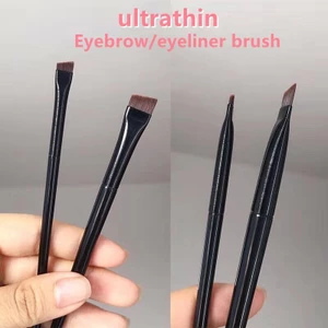 Cọ Trang Điểm Mắt Siêu Mỏng Thiết Kế Sợi Lông Mịn Tiện Dụng
