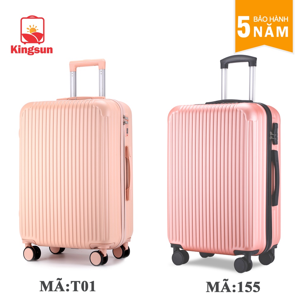 Ảnh Vali kéo du lịch Kingsun KS155/T01 bảo hành 5 năm Size 28inch 2