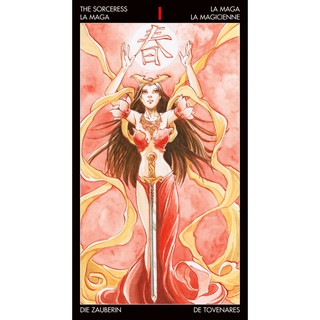 Bộ Bài Manga Tarot (Lo Scarabeo) (Mystic House Tarot Shop) - Bài Gốc Authentic Chính Hãng 100%