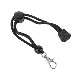 Dây Đeo Đèn Pin EDC Màu Đen Chống Thất Lạc Có Thể Điều Chỉnh