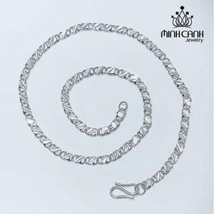 Dây Chuyền Bạc Mắt Mèo Cho Bé - Minh Canh Jewelry