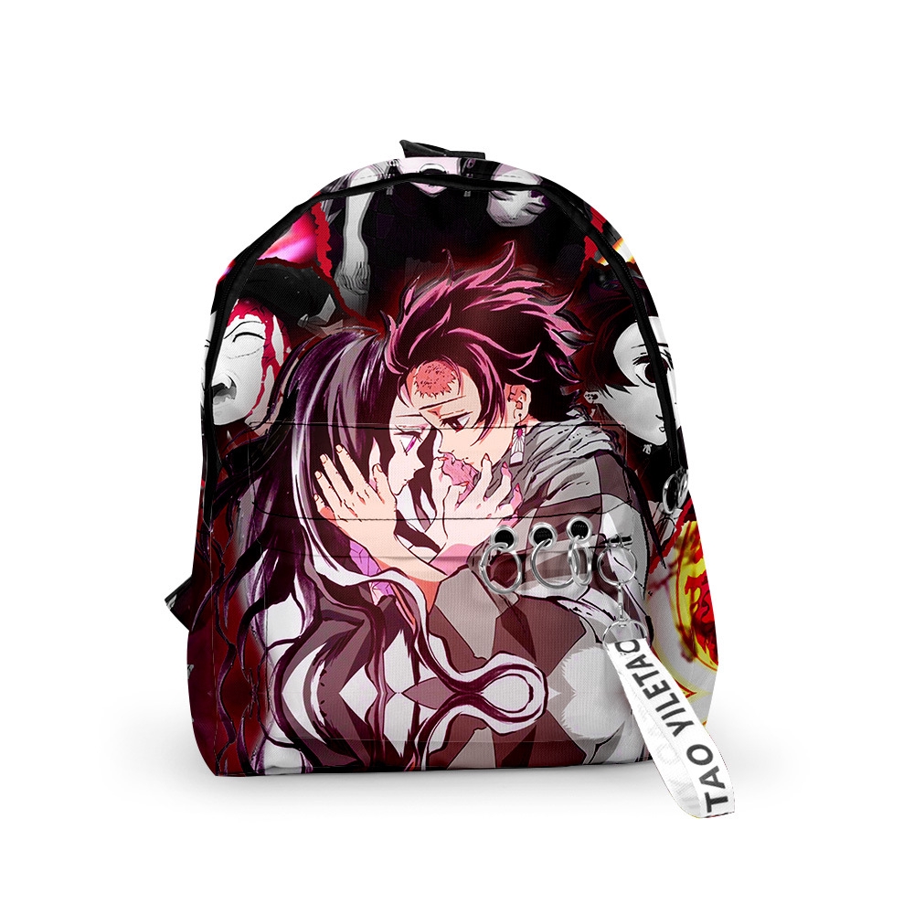 GC2 3D Anime Ghost Demon Slayer Ba Lô Học Sinh CG2