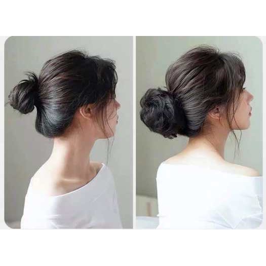 [HÀNG SIÊU CẤP] TÓC GIẢ DẢI TẠO BÚI XOĂN LƠI HÀN QUỐC/ TÓC GIẢ TẠO KIỂU CHO CÔ DÂU BÚI LƠI SIÊU ĐẸP SỈ BAO GIÁ TOÀN QUỐC