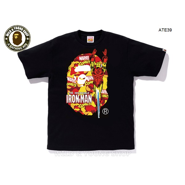 bape marvel tee