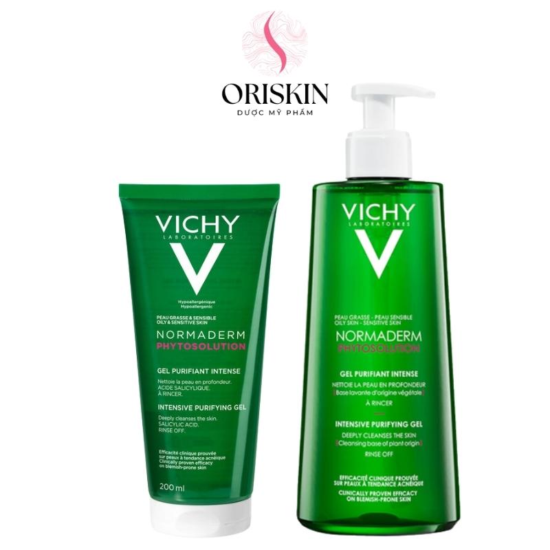 Ảnh Vichy Sữa Rửa Mặt Dạng Gel Giúp Làm Sạch Sâu Và Giảm Bã Nhờn Trên Da Normaderm Phytosolution Intensive 3