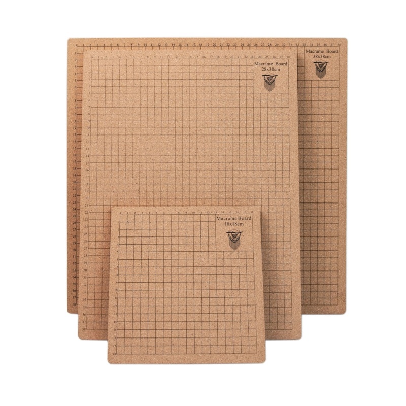 Cc Macrame Board Lưới Cork Board 8 '', 12 '', 16 '' cho Dự án Vòng tay Thủ công DIY
