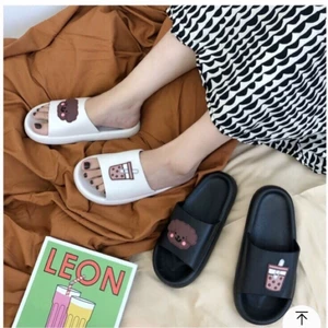 Dép hình CÚN 🐶 TRÀ SỮA 🧋 siêu nhẹ